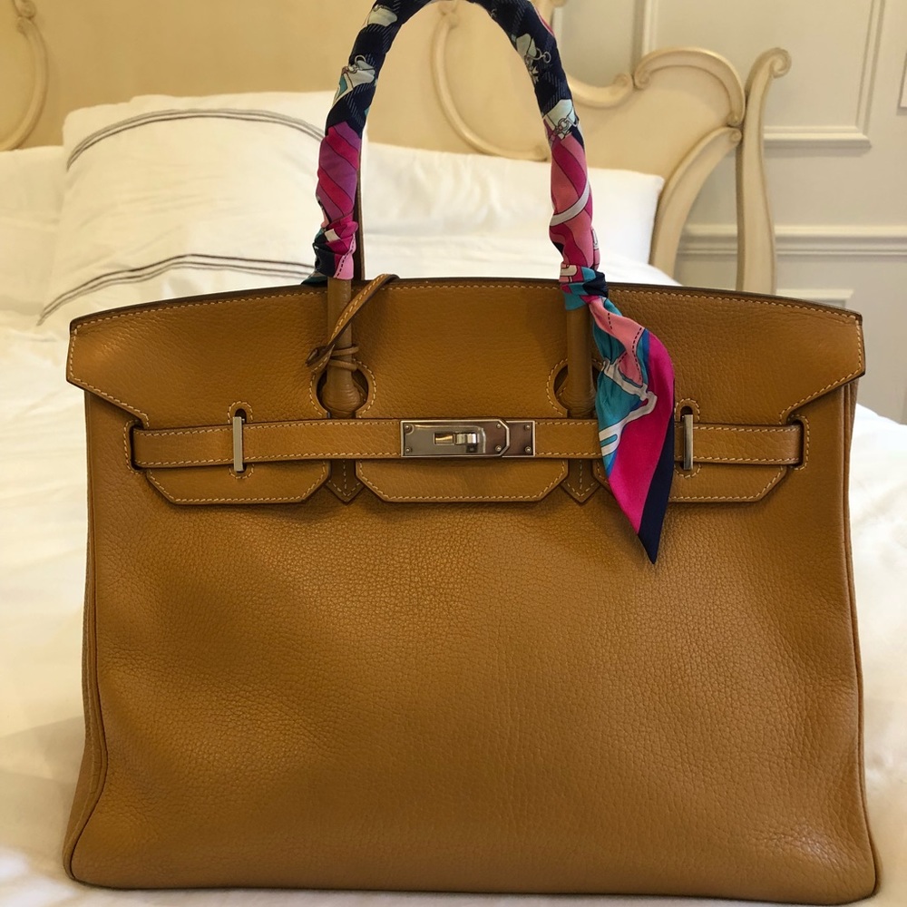 Hermès Birkin 35 Gold - Picture 5 of 6